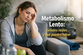 Metabolismo lento: 7 señales reales de que tu metabolismo se ha ralentizado (y qué puedes hacer)