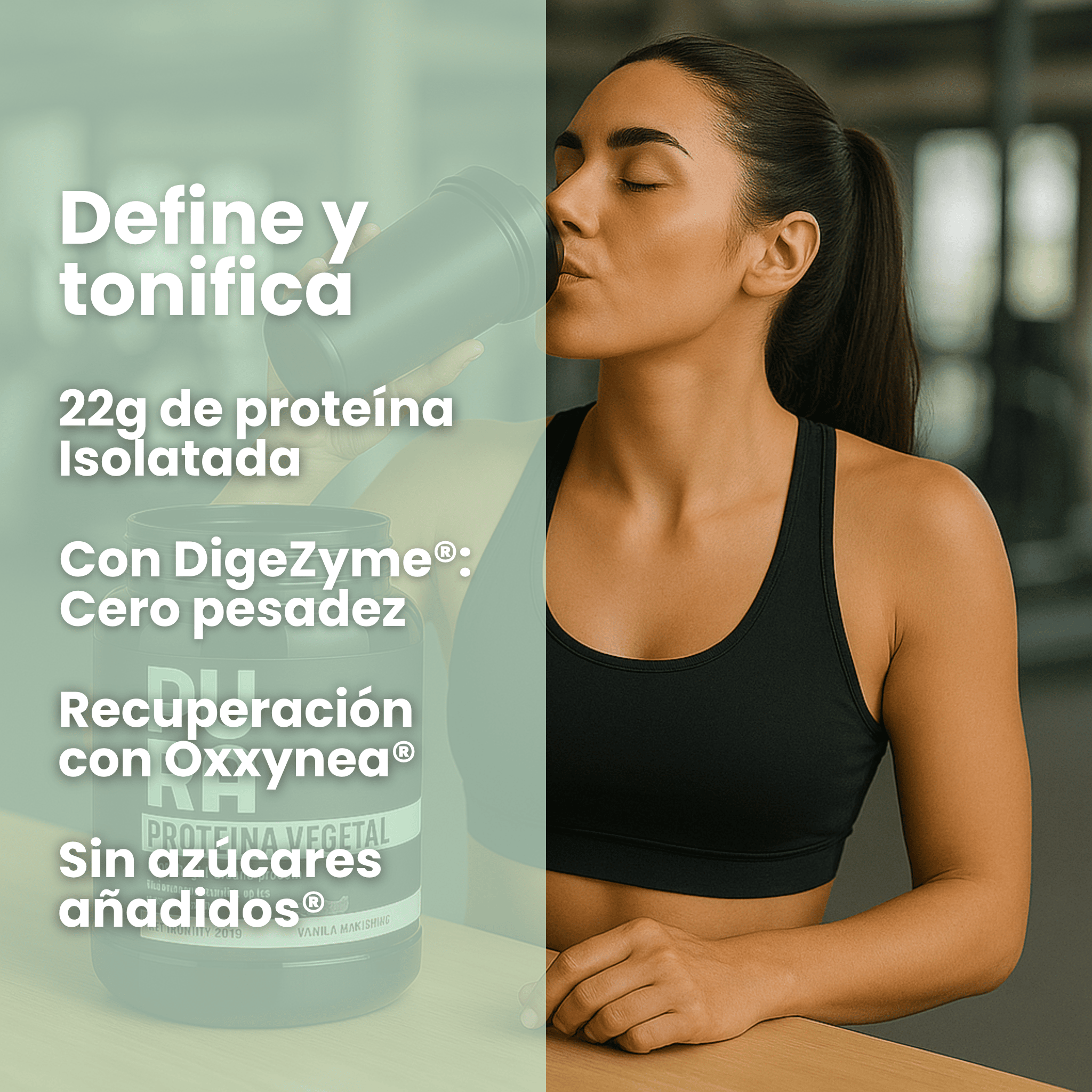 PURA Proteína - Vainilla y caramelo - PURA
